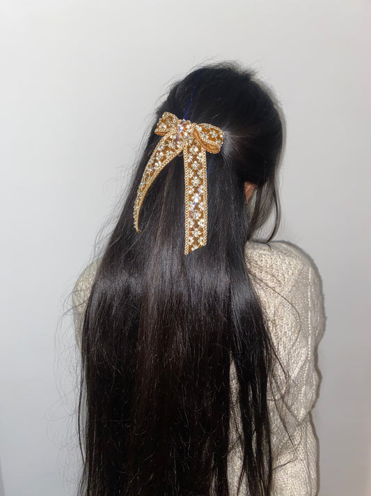 Rani Caramel Hair bow