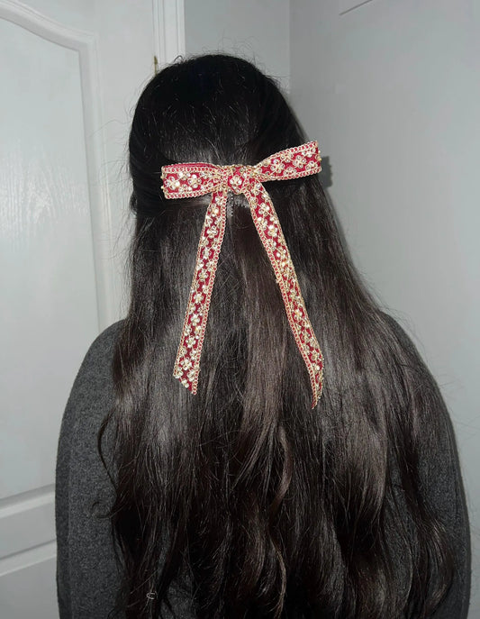 Rani Red Hair Bow